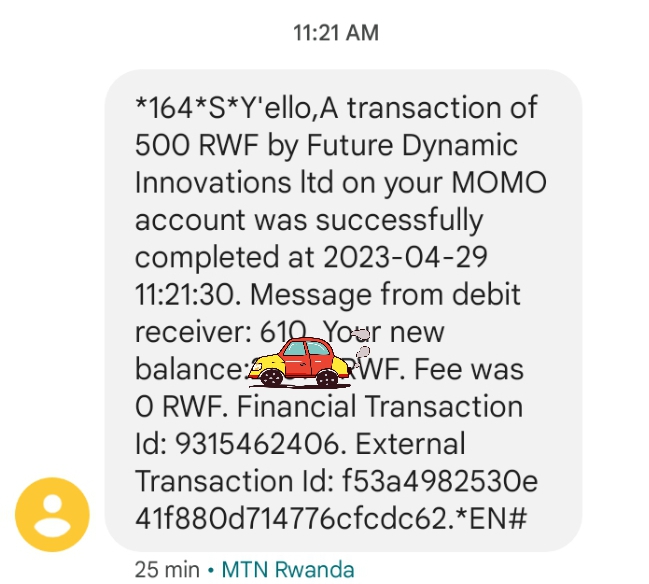 Kubera iki ntabonye kode?